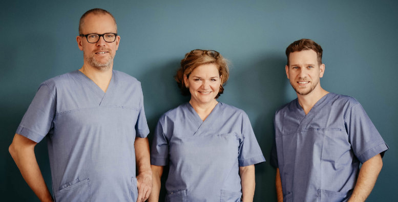 Team der zahnärztlichen Gemeinschaftspraxis Lüneburger Tor